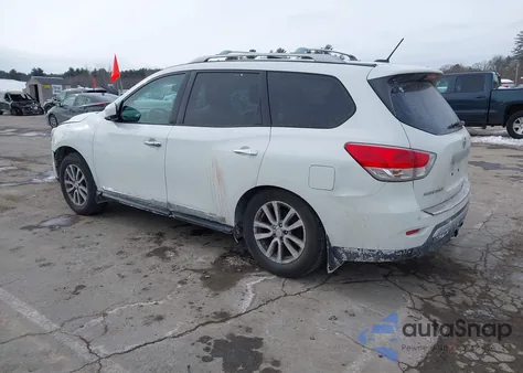 2015 Nissan Pathfinder Sl from USA, damaged, VIN 5N1AR2MM9FC693110